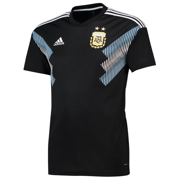 Tailandia Camiseta Argentina 2ª 2018 Negro Azul